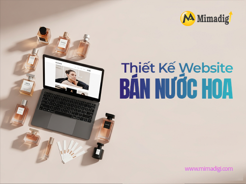 Thiết kế website bán nước hoa