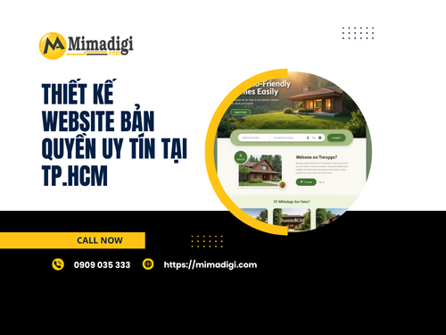 Thiết Kế Website Bản Quyền Uy Tín Tại TP.HCM
