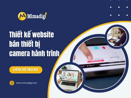 Thiết kế website bán thiết bị camera hành trình
