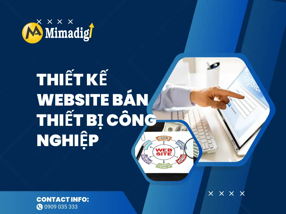 Thiết kế website bán thiết bị công nghiệp