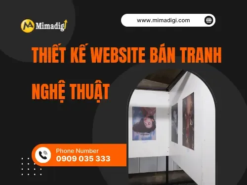 Thiết kế website bán tranh nghệ thuật