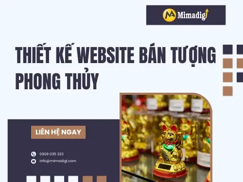 Thiết kế website bán tượng phong thủy