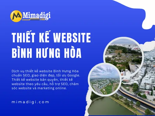 Thiết kế website Bình Hưng Hòa