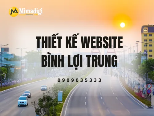 Thiết kế website Bình Lợi Trung