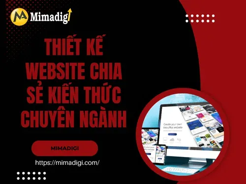 Thiết kế website chia sẻ kiến thức chuyên ngành