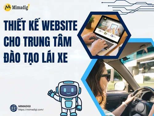 Thiết kế website trung tâm đào tạo lái xe
