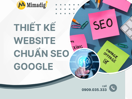 Thiết kế website chuẩn SEO Google
