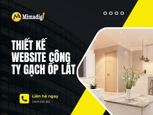 Thiết kế website công ty gạch ốp lát