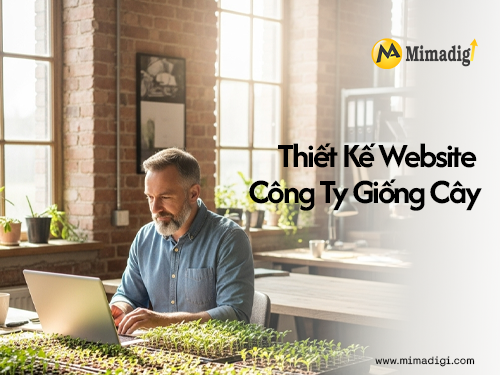 Thiết kế website công ty giống cây trồng