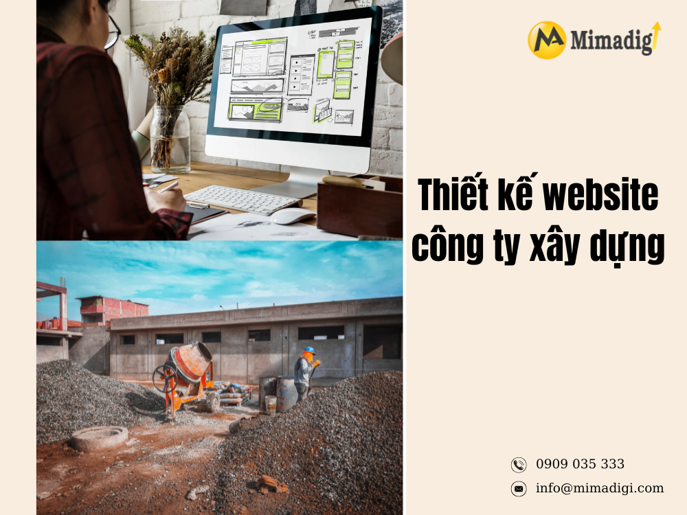 Thiết kế website công ty xây dựng