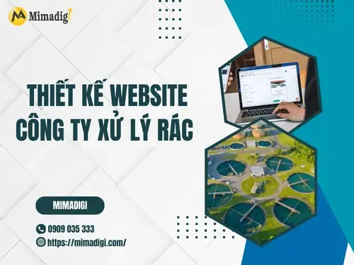 Thiết kế website công ty xử lý rác thải