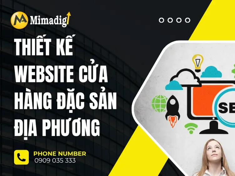 Thiết kế website cửa hàng đặc sản địa phương