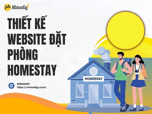 Thiết kế website đặt phòng homestay