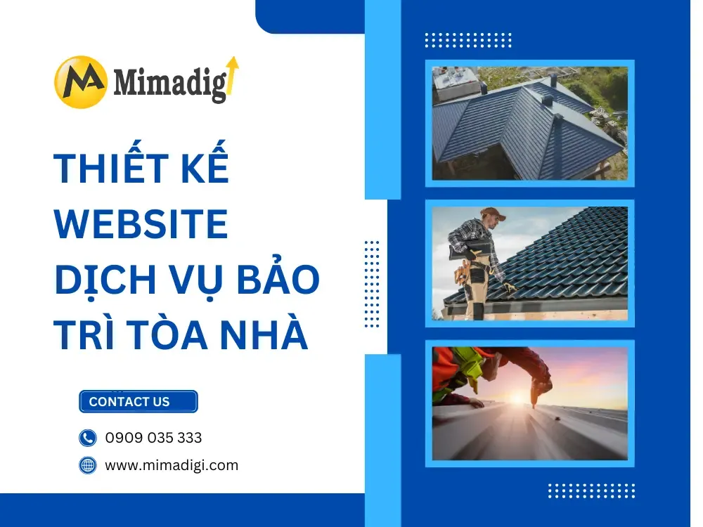Thiết kế website dịch vụ bảo trì tòa nhà