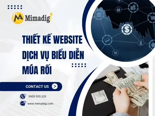 Thiết kế website dịch vụ biểu diễn múa rối