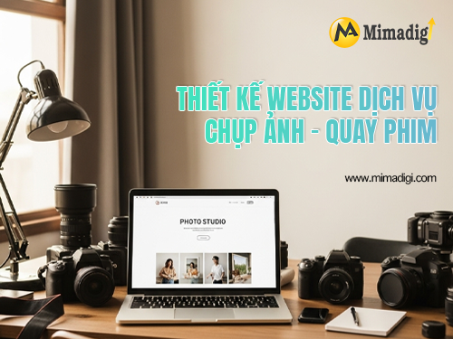 Thiết kế website dịch vụ chụp ảnh – quay phim