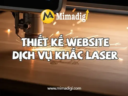 Thiết kế website dịch vụ khắc laser