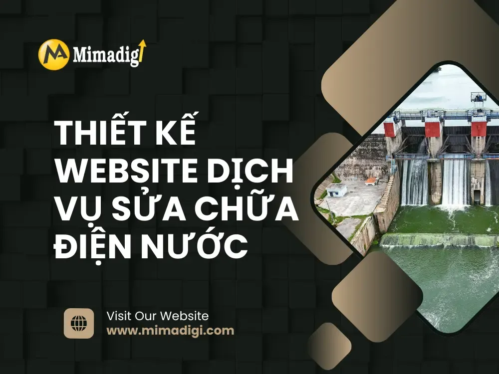 Thiết kế website dịch vụ sửa chữa điện nước