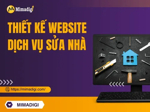 Thiết kế website dịch vụ sửa nhà