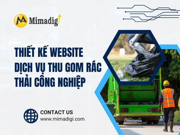 Thiết kế website dịch vụ thu gom rác thải công nghiệp
