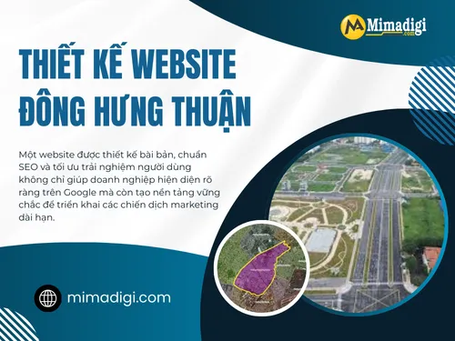 Thiết kế website Đông Hưng Thuận