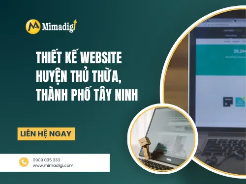 Thiết kế website Huyện Thủ Thừa thành phố Tây Ninh 