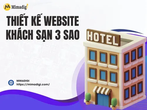 Thiết kế website khách sạn 3 sao