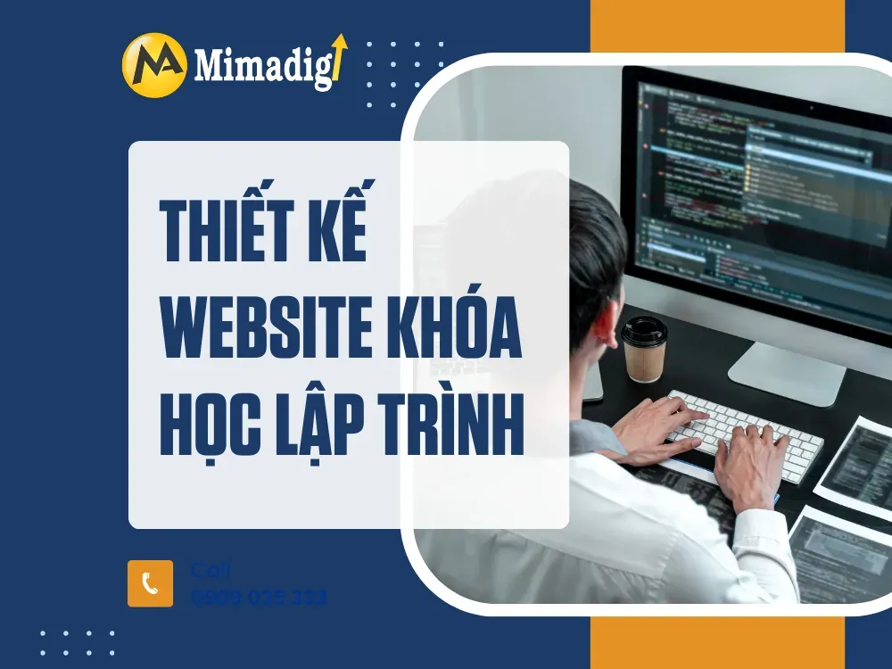 Thiết kế website khóa học lập trình