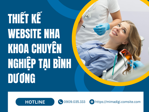 Thiết kế website nha khoa chuyên nghiệp tại Bình Dương
