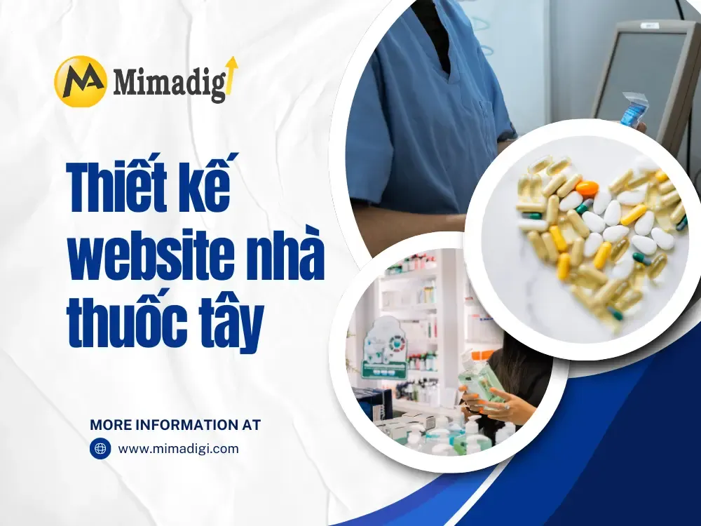 Thiết kế website nhà thuốc tây