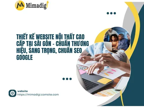 Thiết kế website nội thất cao cấp tại Sài Gòn