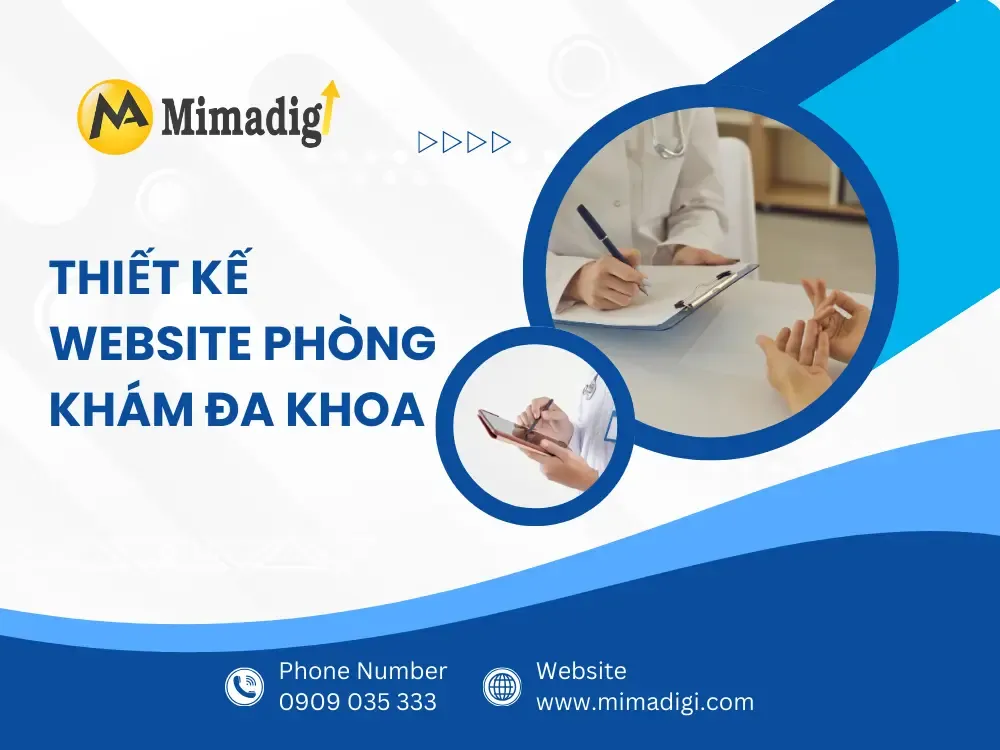 Thiết kế website phòng khám đa khoa