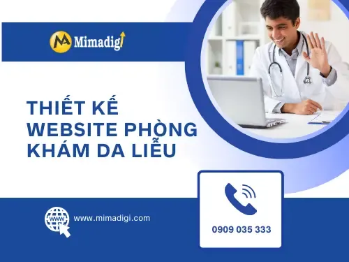 Thiết kế website phòng khám da liễu