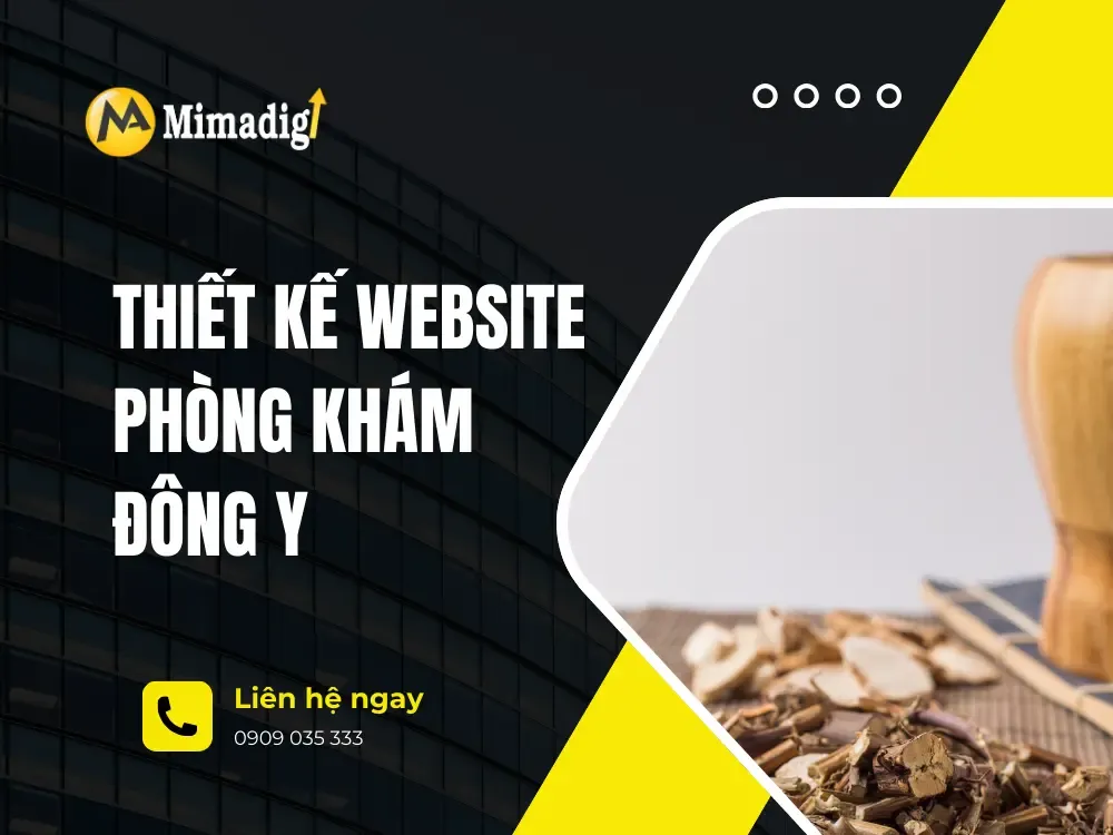 Thiết kế website phòng khám đông y