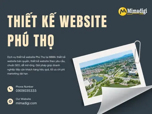 Thiết kế website Phú Thọ