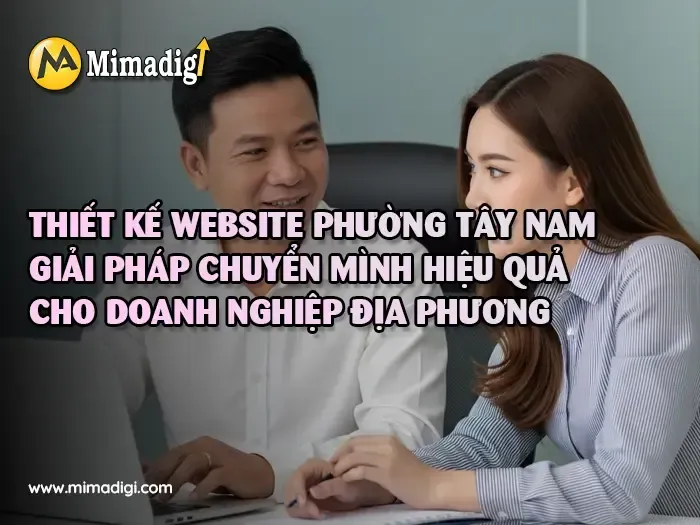 Thiết kế website Phường Tây Nam