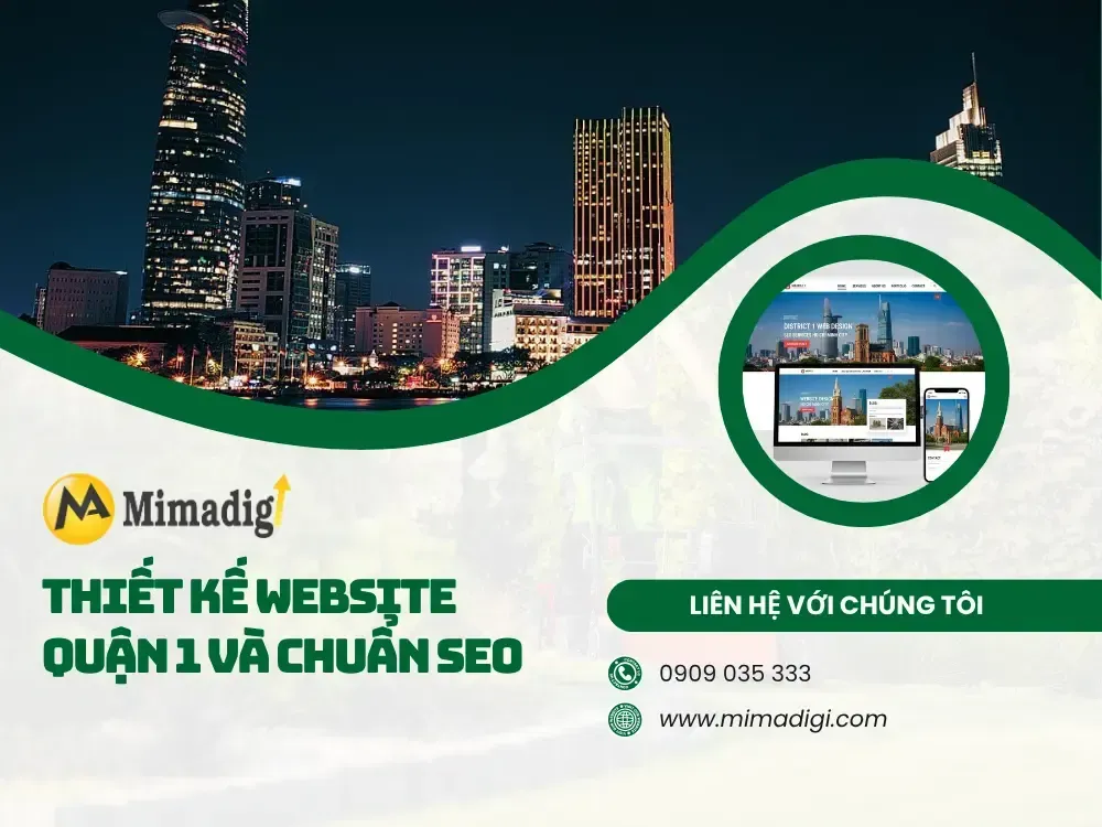 Thiết kế website Quận 1 tại TP.HCM