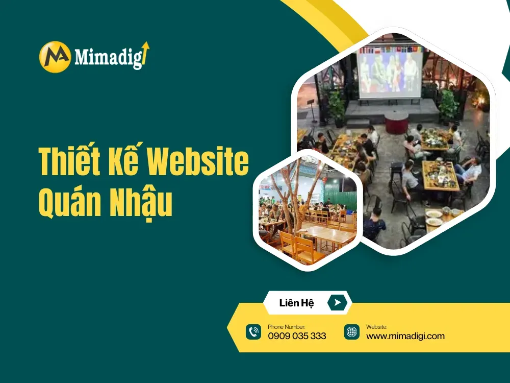 Thiết kế website quán nhậu