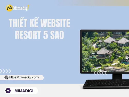 Thiết kế website resort 5 sao