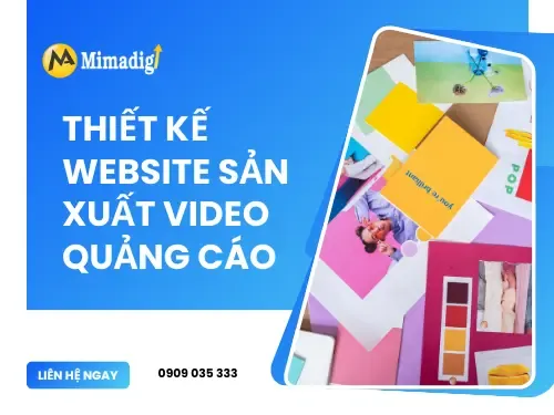 Thiết kế website sản xuất video quảng cáo