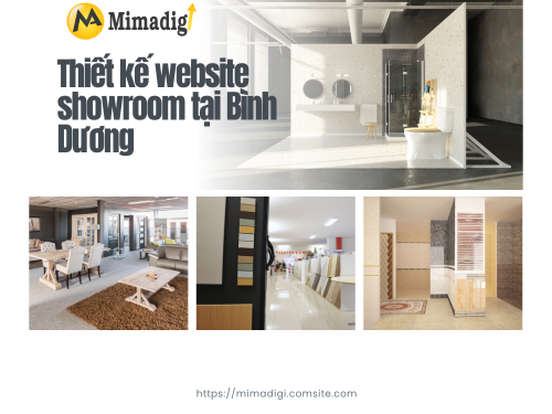 Thiết kế website showroom tại Bình Dương