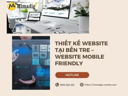 Thiết kế website tại Bến Tre – Website mobile friendly