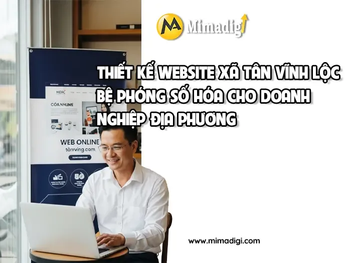 Thiết kế website Xã Tân Vĩnh Lộc