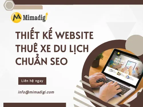 Thiết Kế Website Thuê Xe Du Lịch Chuẩn SEO – Tối Ưu Chuyển Đổi, Tăng Doanh Thu