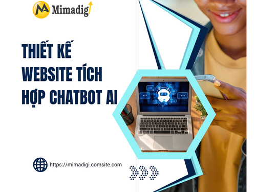 Thiết kế website tích hợp chatbot AI