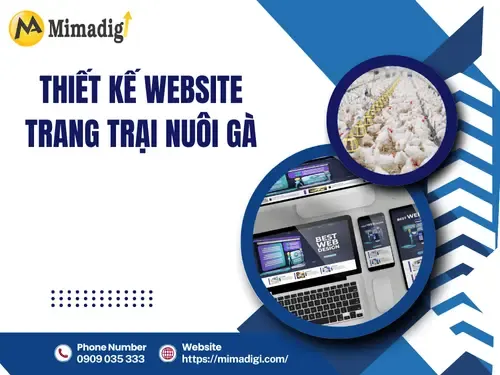 Thiết kế website trang trại nuôi gà