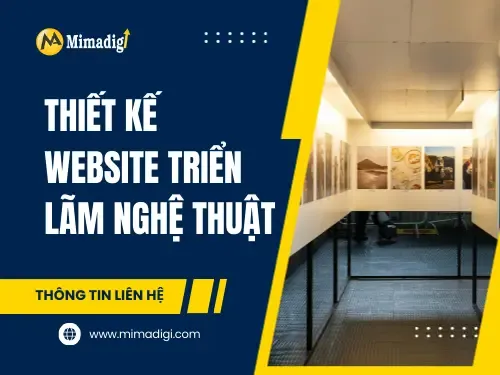 Thiết kế website triển lãm nghệ thuật