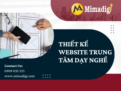Thiết kế website trung tâm dạy nghề