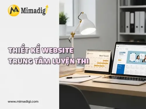 Thiết kế website trung tâm luyện thi