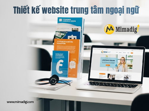 Thiết kế website trung tâm ngoại ngữ